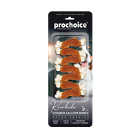 Prochoice Chicken Calcium Bones, Tavuk Sargılı Kalsiyum Kemik Köpek Ödülü 7 parça 1